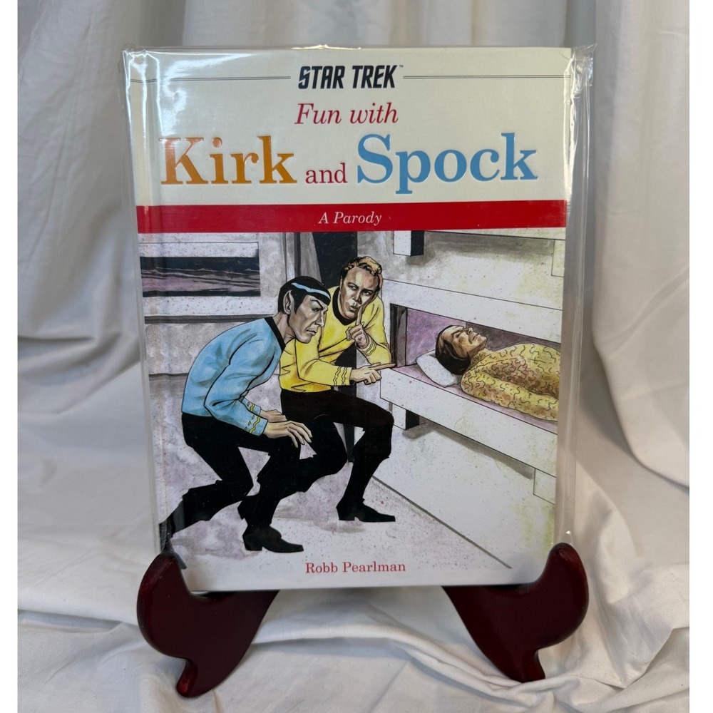 Star Trek Fun with Kirk and Spock A Parody Hardcover Book Robb Pearlman 2014